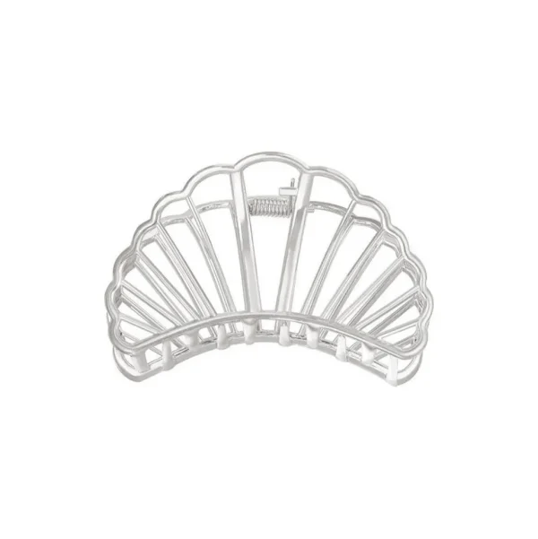SUGAR SUGAR®, Seashell Clip -simpukanmuotoinen hiusklipsi (hopea)