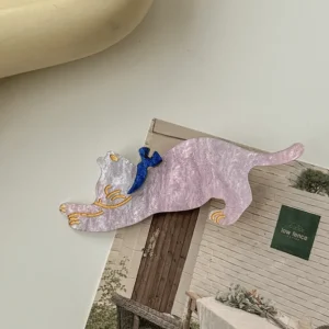 SUGAR SUGAR, Shimmering Cat -vaaleanliila kissapinni