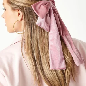 SUGAR SUGAR®, Soft Velvet -roosa samettirusetti hiuksiin
