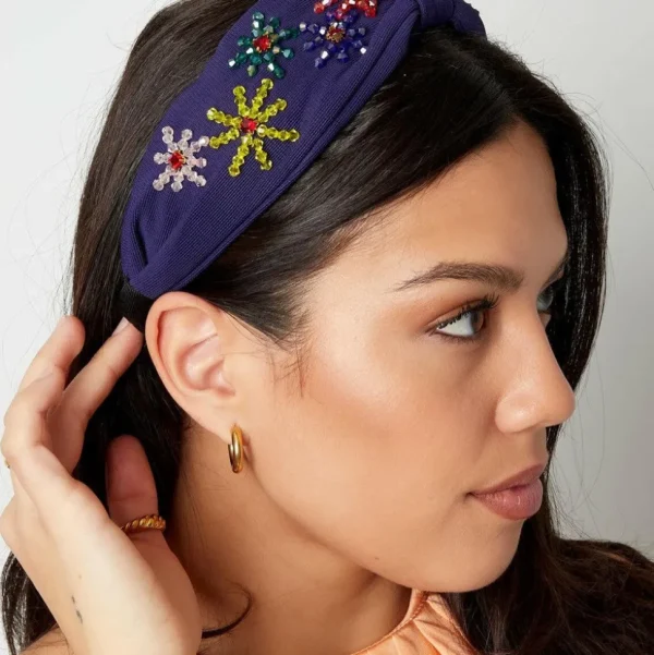 SUGAR SUGAR®, Springtime Hairband -sininen hiuspanta koristein