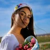 SUGAR SUGAR®, Springtime Hairband -valkoinen hiuspanta koristein