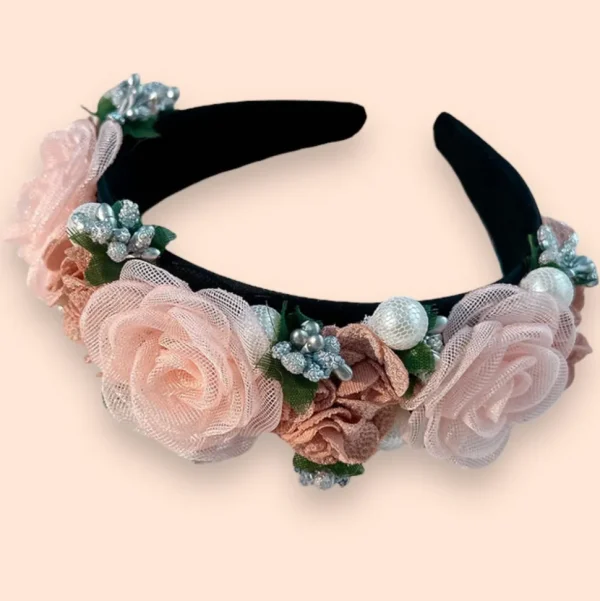 SUGAR SUGAR®, Summer Flowers -vaaleanpunainen hiuspanta