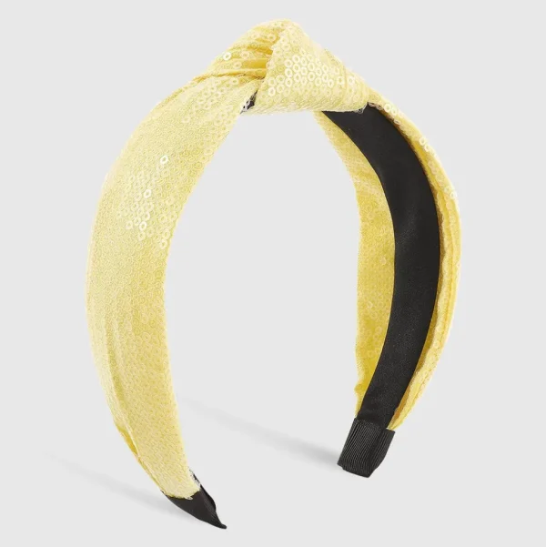 SUGAR SUGAR, Summer Picnic Hairband -vaaleankeltainen hiuspanta
