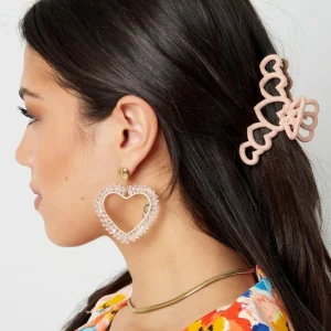 SUGAR SUGAR®, Sweetheart Clip -sydänkoristeinen beige hiusklipsi