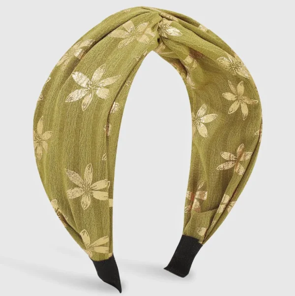 SUGAR SUGAR®, Take Me To Rome Hairband -oliivinvihreä comfy-hiuspanta