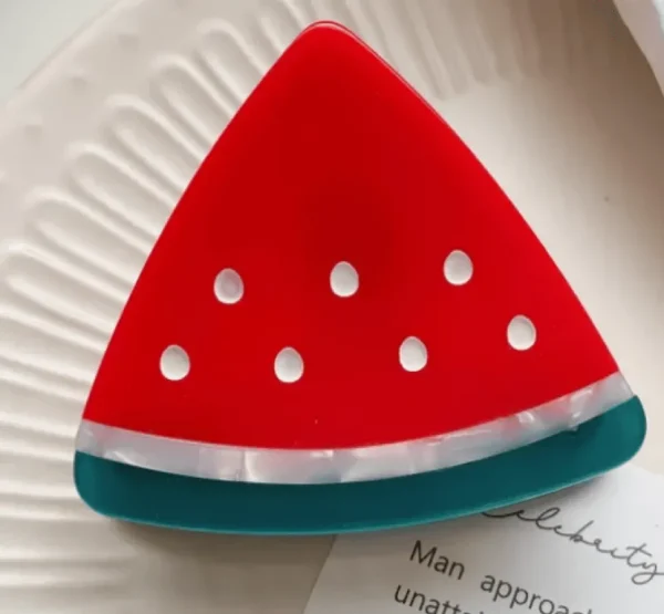 SUGAR SUGAR, Watermelon Clip -vesimeloni hiusklipsi
