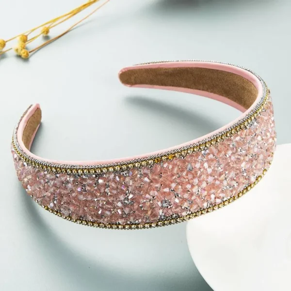SUGAR SUGAR®, Yvonne Hairband -vaaleanpunainen hiuspanta