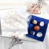 Taurus Crystal Tumblestone Set -härän luonnonkivi lahjapakkaus