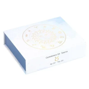 Taurus Crystal Tumblestone Set -härän luonnonkivi lahjapakkaus