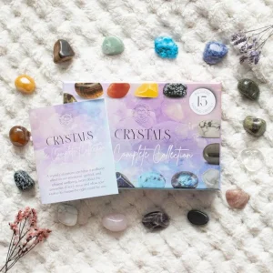 The Complete Crystal Collection Gift Set -lahjapakkaus luonnonkivillä