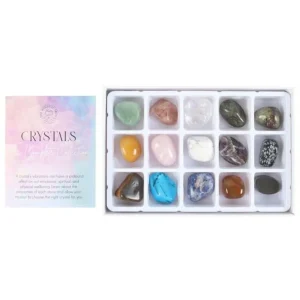 The Complete Crystal Collection Gift Set -lahjapakkaus luonnonkivillä