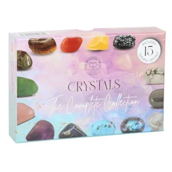 The Complete Crystal Collection Gift Set -lahjapakkaus luonnonkivillä
