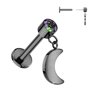 Titaani rustokoru/traguskoru, Push In Dangly Moon in Black
