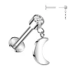 Titaani rustokoru/traguskoru, Push In Dangly Moon in Silver