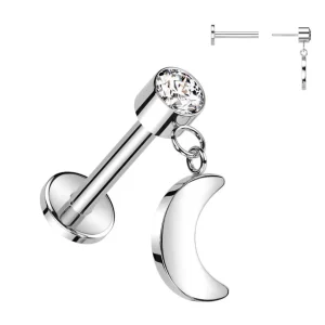 Titaani rustokoru/traguskoru, Push In Dangly Moon in Silver