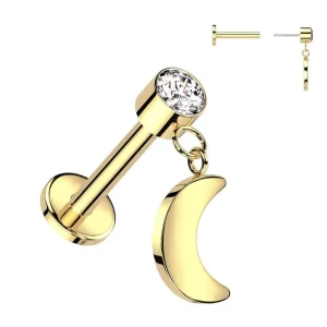 Titaani rustokoru/traguskoru, Push In Dangly Moon in Gold