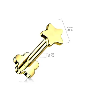 Titaani rustokoru/traguskoru, Push In Star 2 in 1 -labret