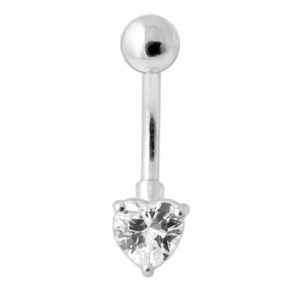 Titaaninapakoru, Sofia -mini Cubic Zirconia sydän