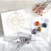 Virgo Crystal Tumblestone Set -neitsyen luonnonkivi lahjapakkaus