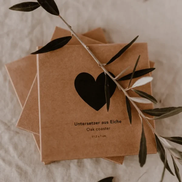 Wine Lover Coaster -puinen lasinalunen